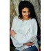 Embroidered blouse "Dew Drop"